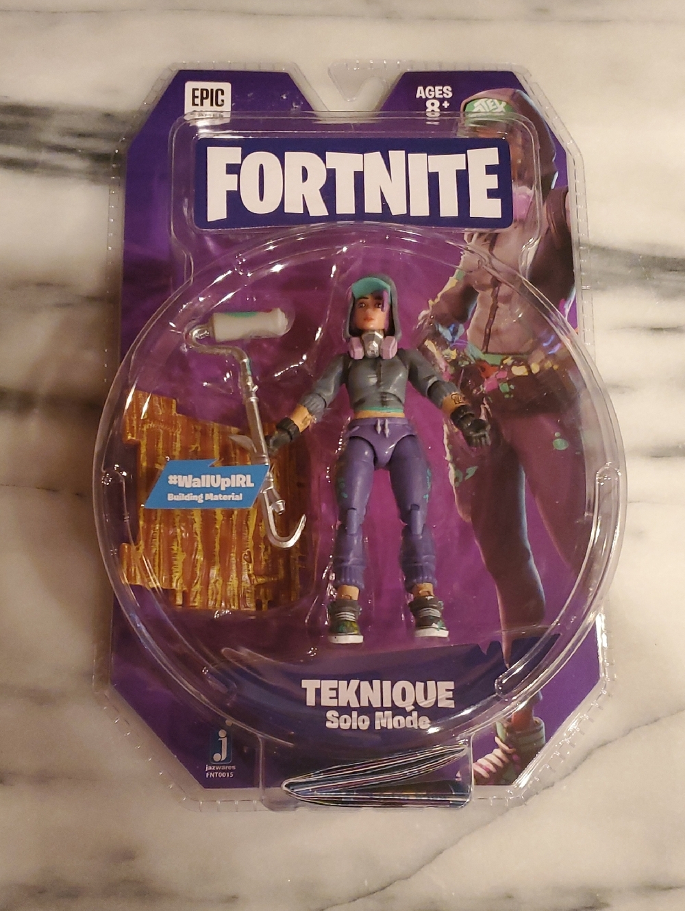 Fortnite Teknique Action Figure - Purple Outfit